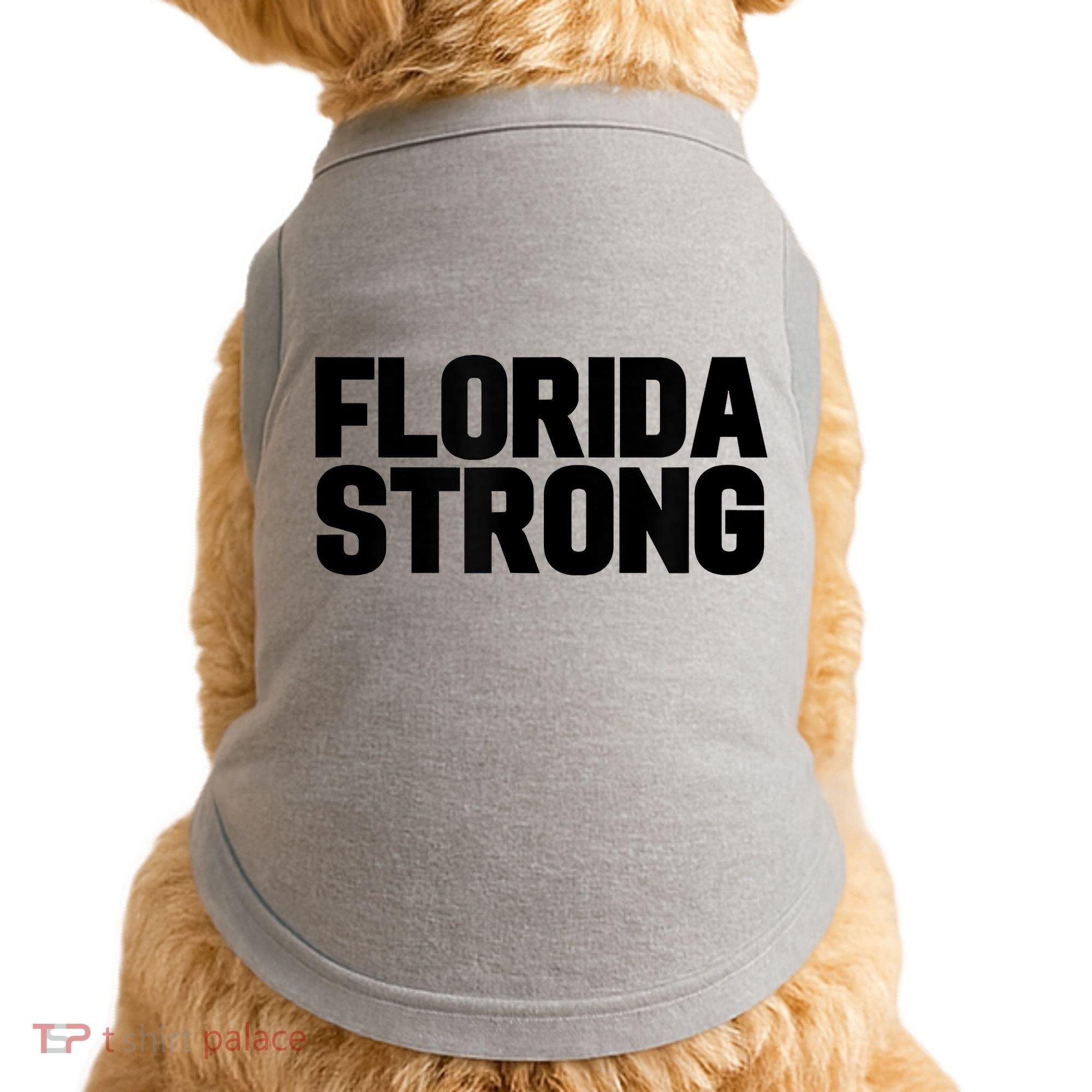 Florida Strong Usa America State Doggie Tank