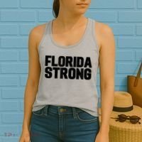 Florida Strong Usa America State Women's Tank Top thumb 2