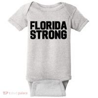 Florida Strong Usa America State Baby Bodysuit thumb 0