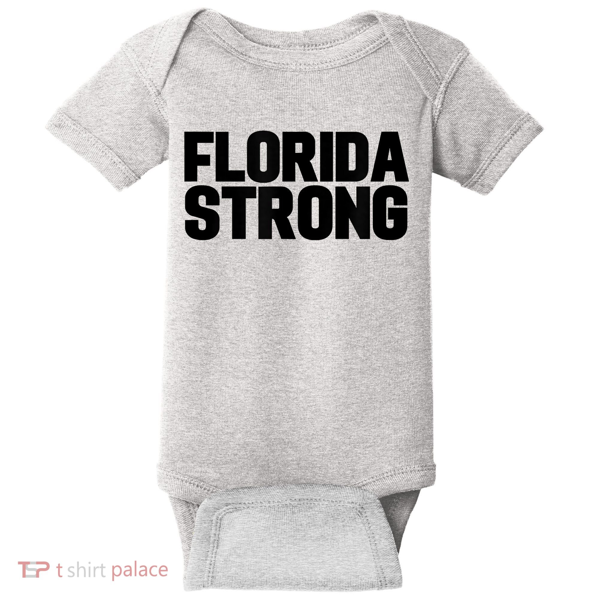 Florida Strong Usa America State Baby Bodysuit