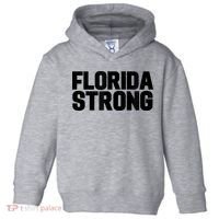 Florida Strong Usa America State Toddler Hoodie thumb 0