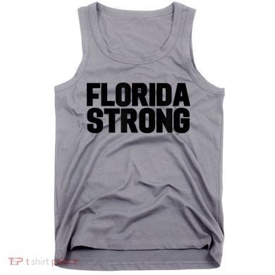Florida Strong Usa America State Tank Top