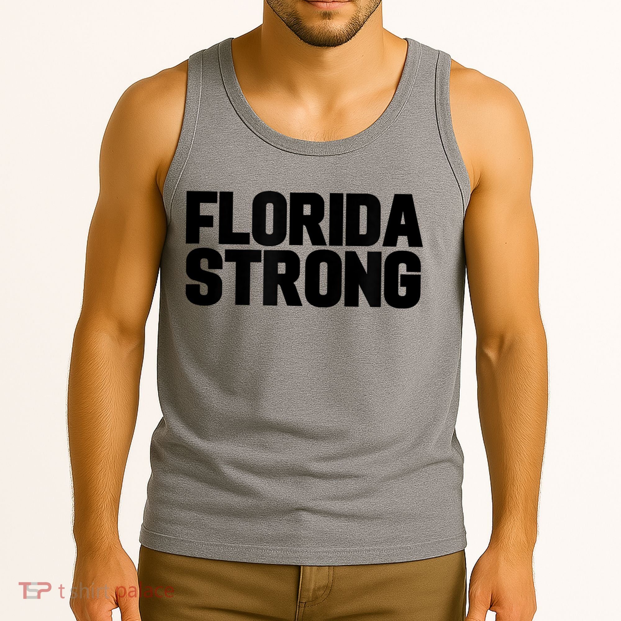 Florida Strong Usa America State Tank Top