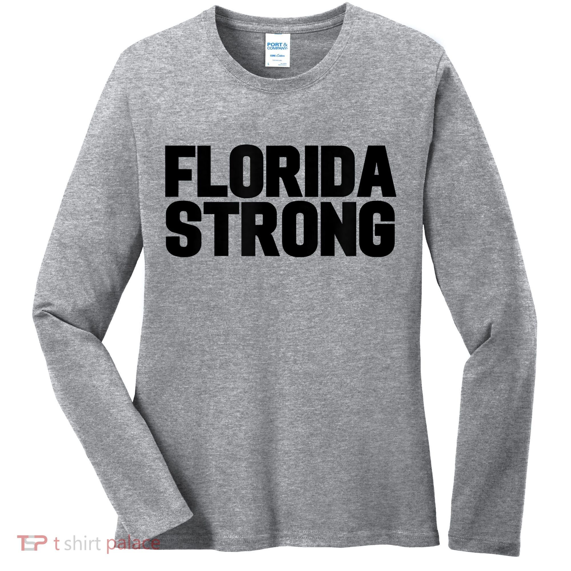 Florida Strong Usa America State Women's Long Sleeve Shirt