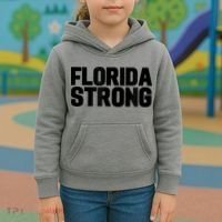 Florida Strong Usa America State Kids Hoodie thumb 3