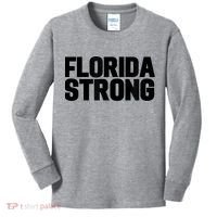 Florida Strong Usa America State Kids Long Sleeve Shirt thumb 0