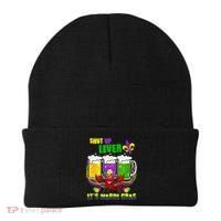 Funny Shut Up Liver It's Mardi Gras Beanie thumb 0