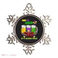 Funny Shut Up Liver It's Mardi Gras Ornament thumb 0