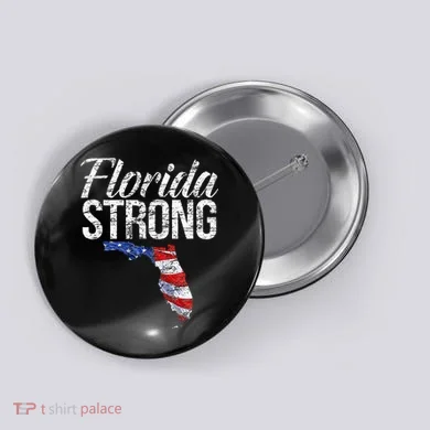 Florida Strong Usa Button