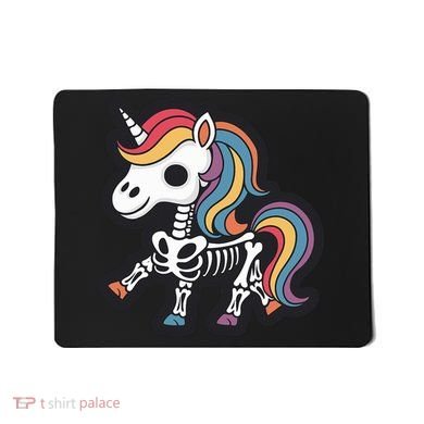 Funny Skeleton Unicorn Lovers Spooky Halloween Costume Mousepad