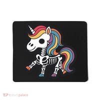 Funny Skeleton Unicorn Lovers Spooky Halloween Costume Mousepad thumb 0