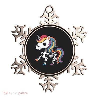 Funny Skeleton Unicorn Lovers Spooky Halloween Costume Ornament