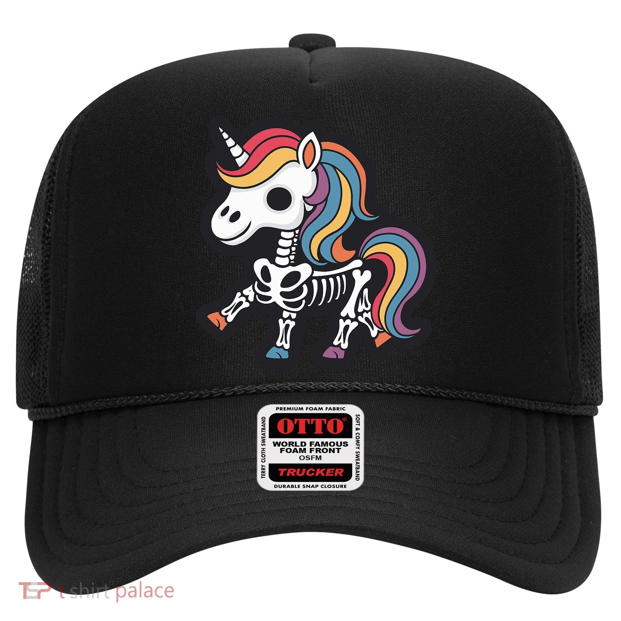 Funny Skeleton Unicorn Lovers Spooky Halloween Costume Hat