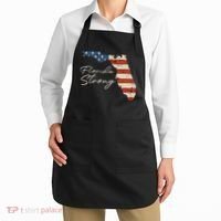 Florida Strong Usa Flag Florida Map Hurricane Milton Pray For All Apron thumb 2