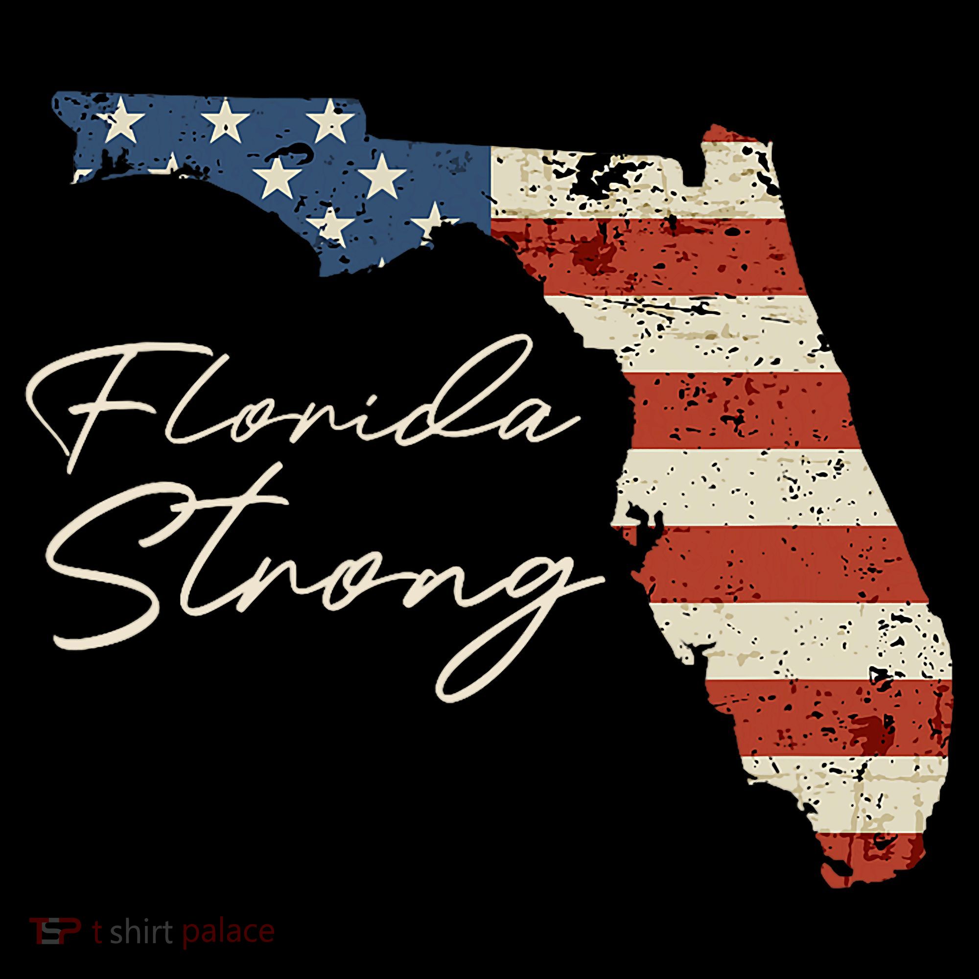 Florida Strong Usa Flag Florida Map Hurricane Milton Pray For All Women's Hoodie