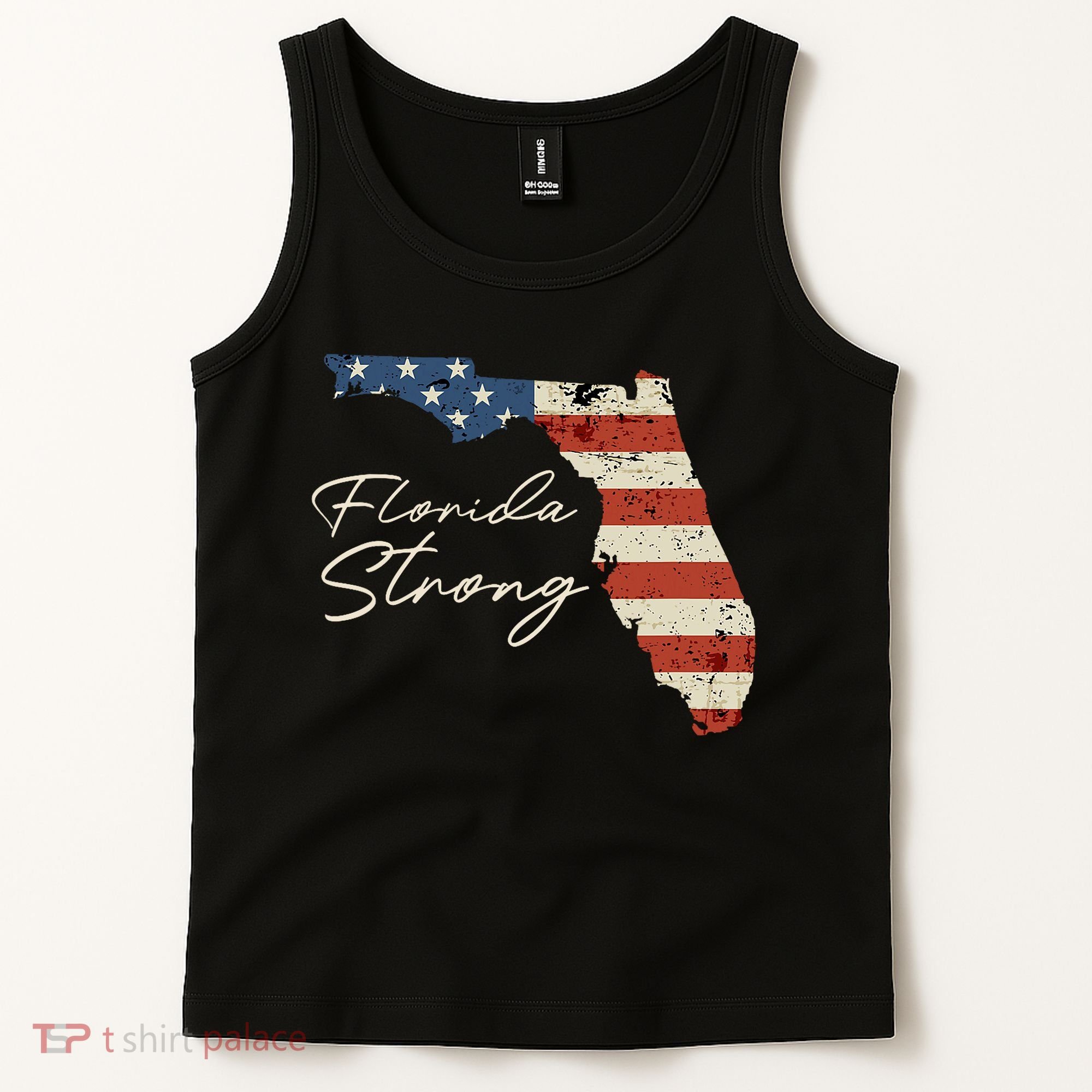 Florida Strong Usa Flag Florida Map Hurricane Milton Pray For All Tank Top