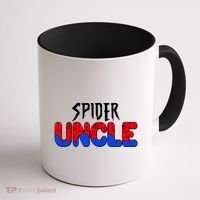 Funny Spider Uncle Matching Family Shirts Coffee Mug thumb 1