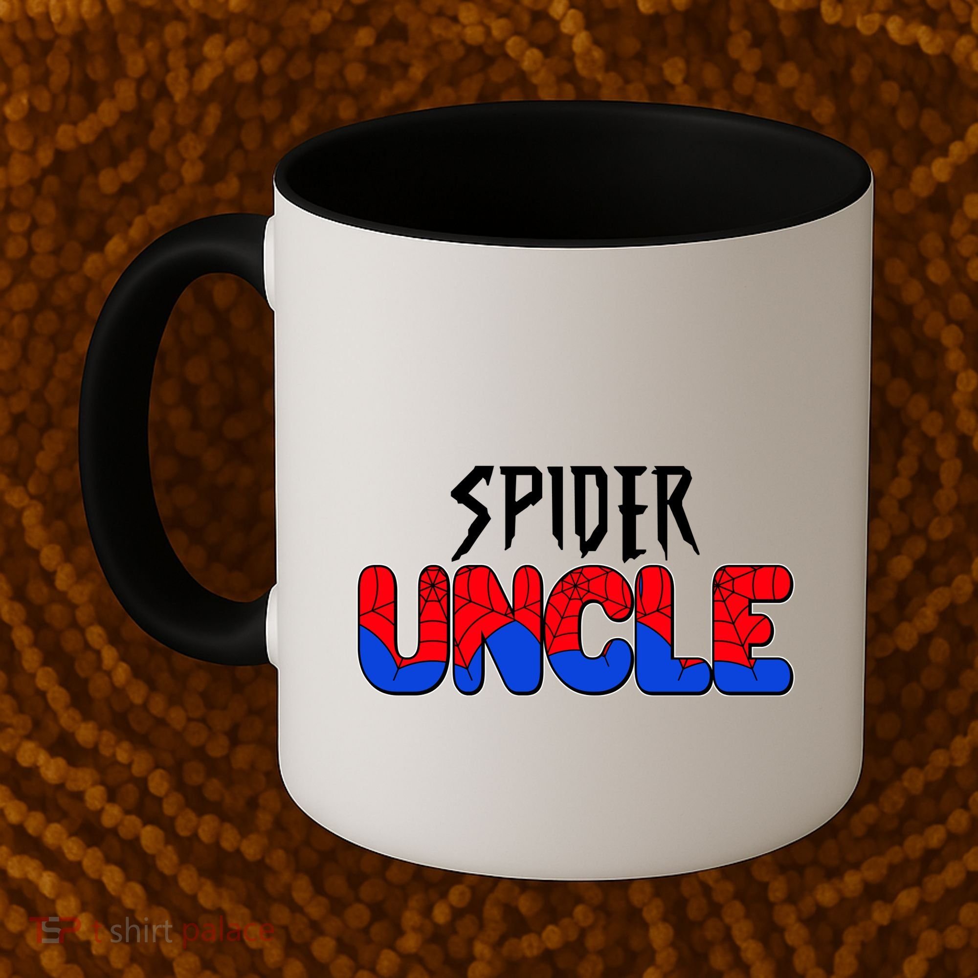 Funny Spider Uncle Matching Family Shirts Coffee Mug