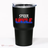Funny Spider Uncle Matching Family Shirts Tumbler thumb 0