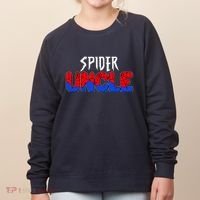 Funny Spider Uncle Matching Family Shirts Women's Sweatshirt thumb 0