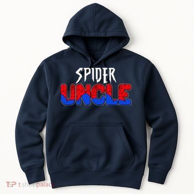 Funny Spider Uncle Matching Family Shirts Hoodie