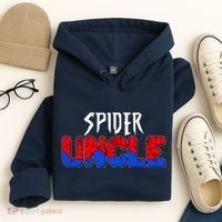 Funny Spider Uncle Matching Family Shirts Hoodie thumb 4