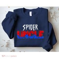 Funny Spider Uncle Matching Family Shirts Sweatshirt thumb 2