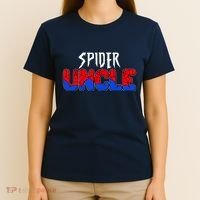 Funny Spider Uncle Matching Family Shirts T-Shirt thumb 4