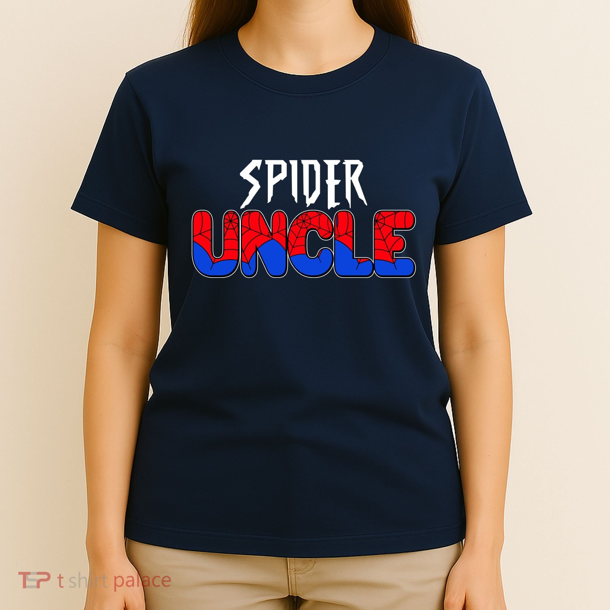 Funny Spider Uncle Matching Family Shirts T-Shirt