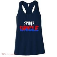 Funny Spider Uncle Matching Family Shirts Women's Tank Top thumb 0