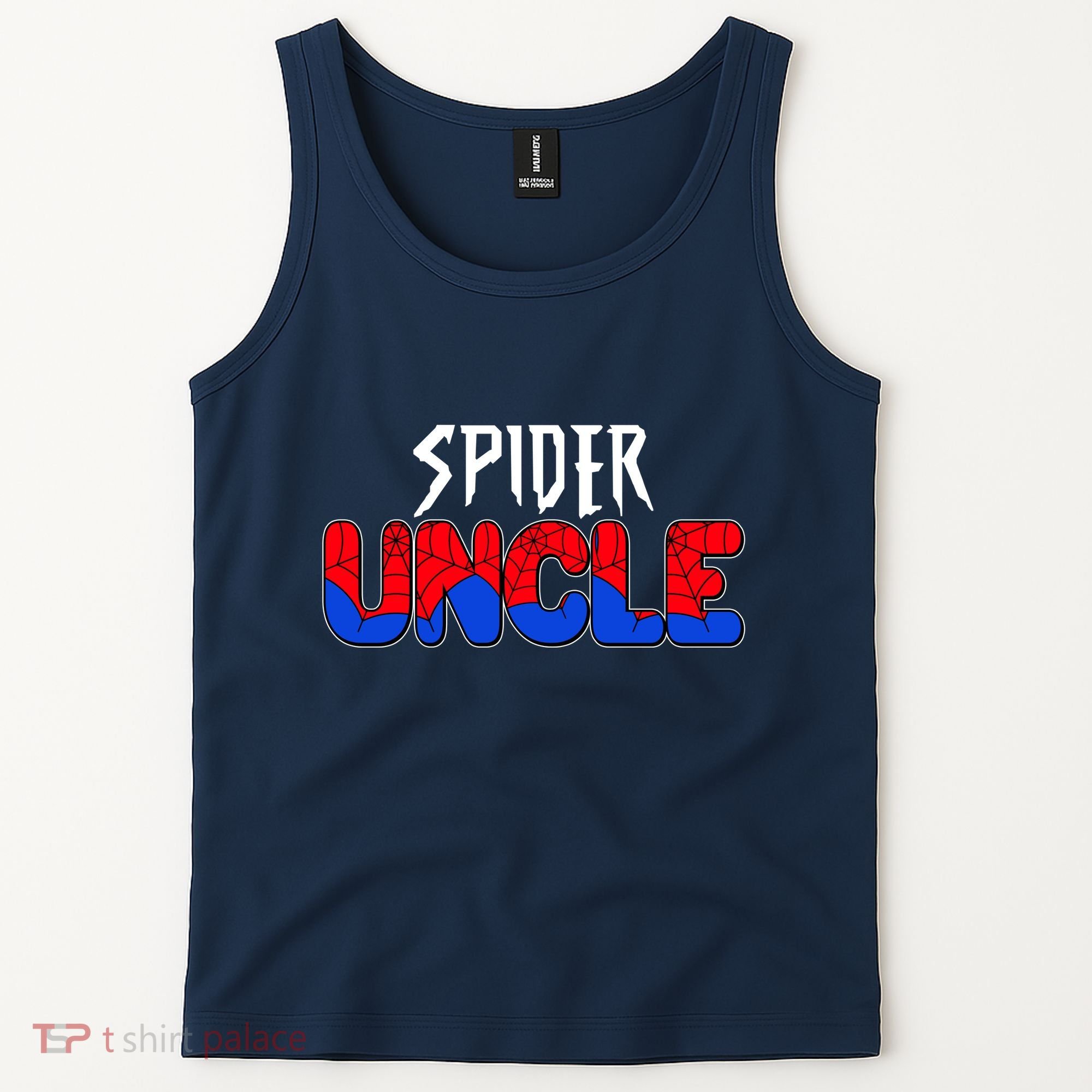 Funny Spider Uncle Matching Family Shirts Tank Top