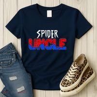 Funny Spider Uncle Matching Family Shirts Women's T-Shirt thumb 3