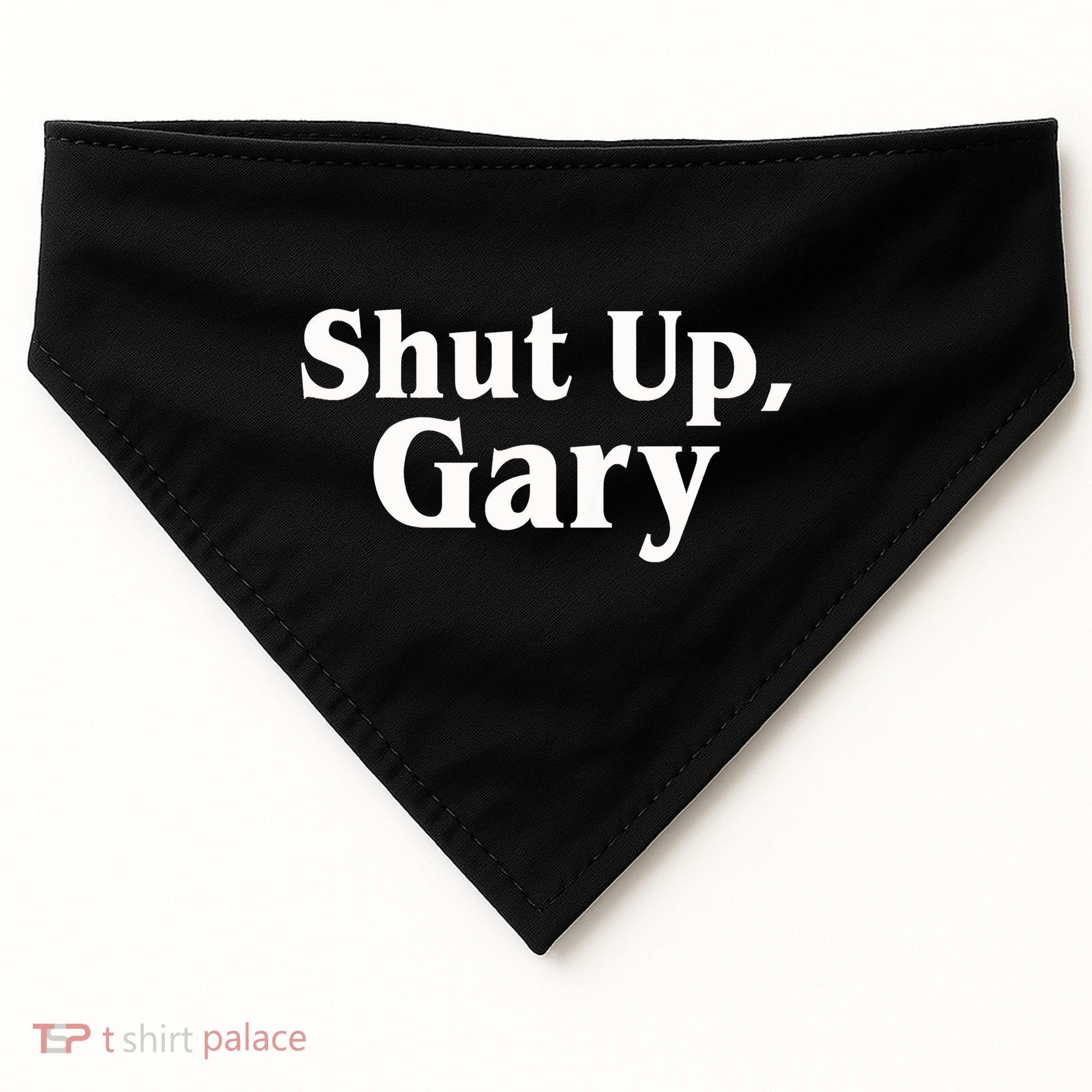 Football Shut Up Gary USA-Made Doggie Bandana