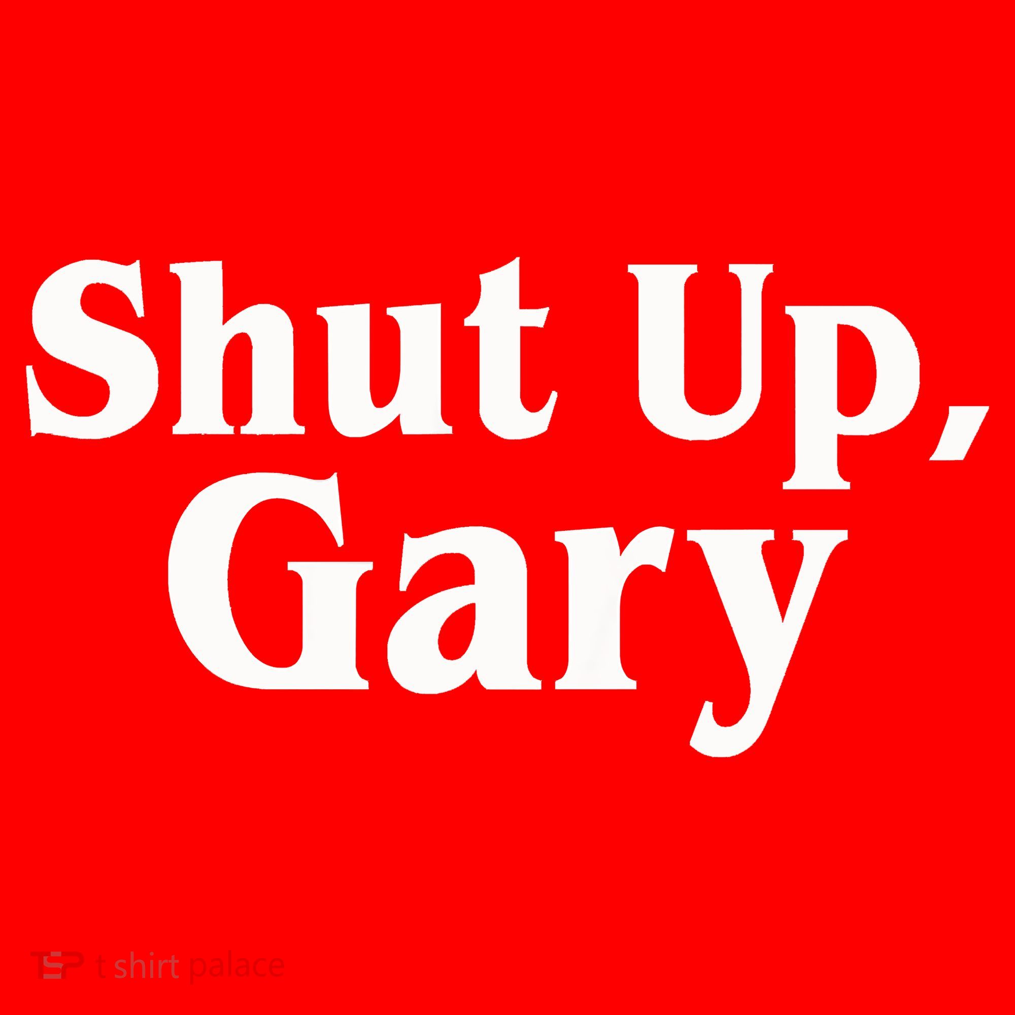 Football Shut Up Gary Santa Hat
