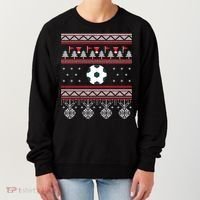 Funny Soccer Ugly Christmas Sweaters Meaningful Gift Women's Sweatshirt thumb 0