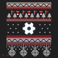 Funny Soccer Ugly Christmas Sweaters Meaningful Gift Beanie thumb 2
