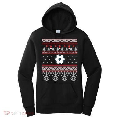 Funny Soccer Ugly Christmas Sweaters Meaningful Gift Women's Hoodie