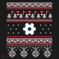 Funny Soccer Ugly Christmas Sweaters Meaningful Gift Women's Hoodie thumb 2