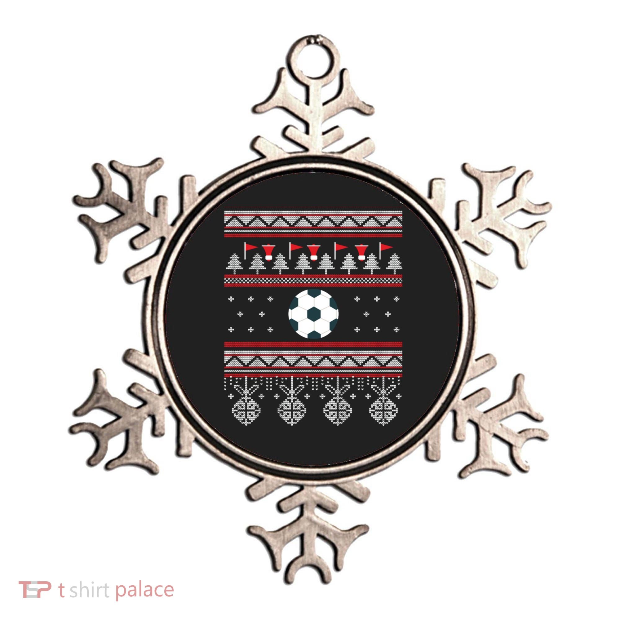 Funny Soccer Ugly Christmas Sweaters Meaningful Gift Ornament