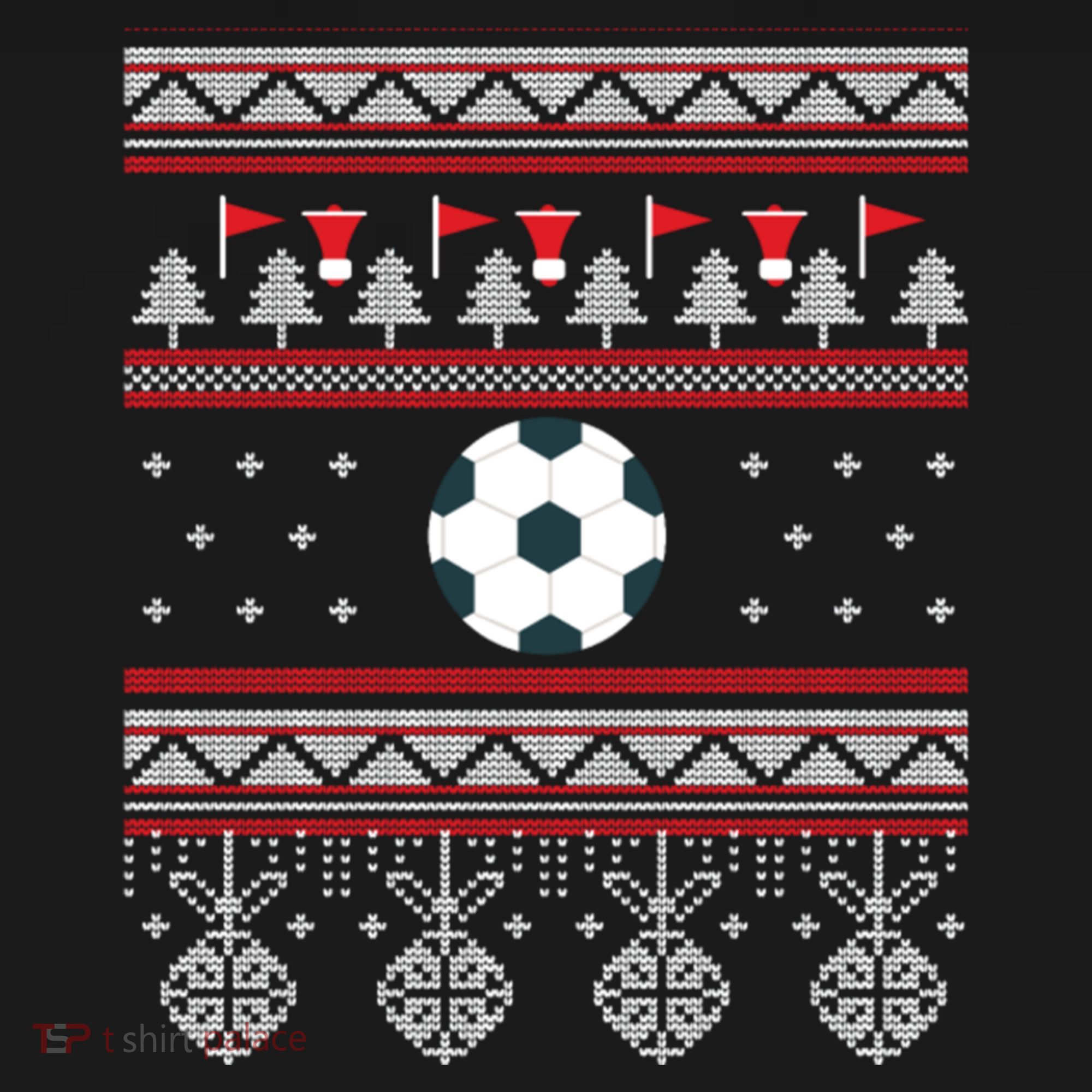 Funny Soccer Ugly Christmas Sweaters Meaningful Gift Ornament