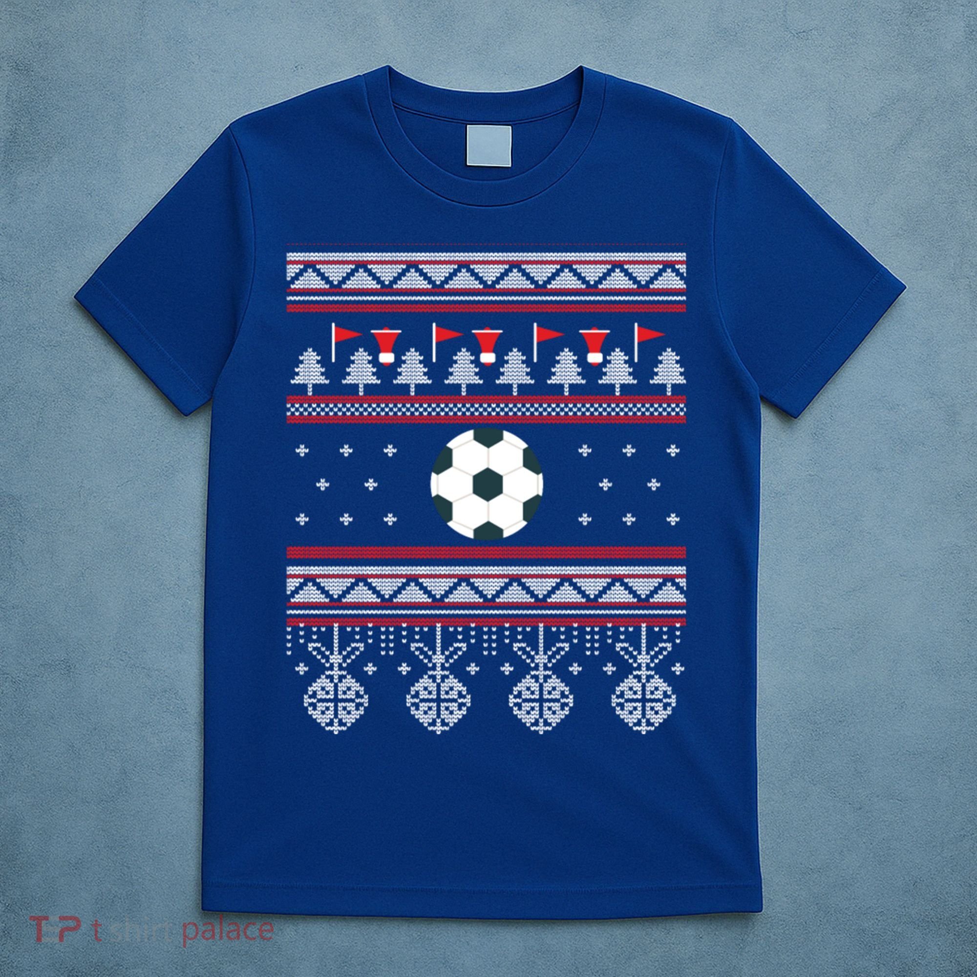 Funny Soccer Ugly Christmas Sweaters Meaningful Gift T-Shirt