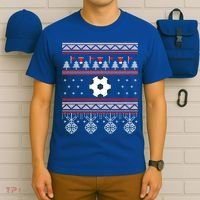 Funny Soccer Ugly Christmas Sweaters Meaningful Gift T-Shirt thumb 6