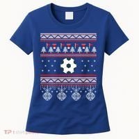 Funny Soccer Ugly Christmas Sweaters Meaningful Gift Women's T-Shirt thumb 0