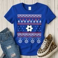 Funny Soccer Ugly Christmas Sweaters Meaningful Gift Women's T-Shirt thumb 3