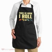 Funny Side-By-Side UTV Art 4 Wheeler ATV Lover Apron thumb 2