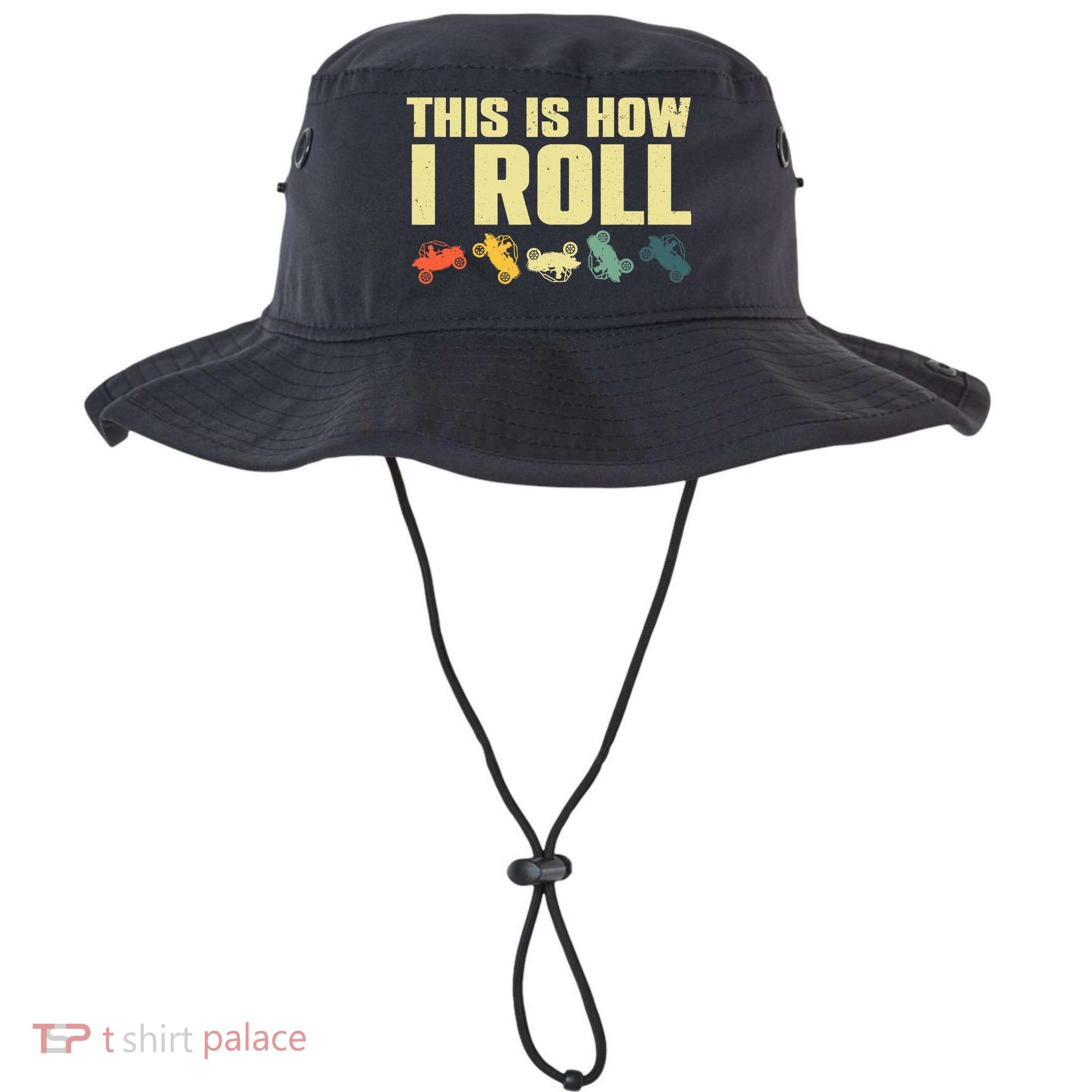 Funny Side-By-Side UTV Art 4 Wheeler ATV Lover Bucket Hat