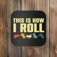 Funny Side-By-Side UTV Art 4 Wheeler ATV Lover Coaster thumb 0