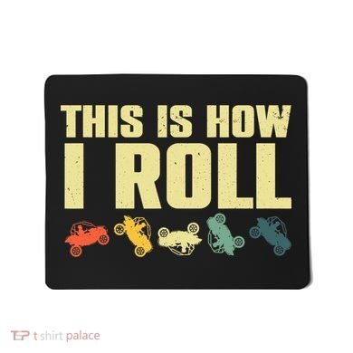 Funny Side-By-Side UTV Art 4 Wheeler ATV Lover Mousepad