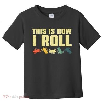 Funny Side-By-Side UTV Art 4 Wheeler ATV Lover Toddler T-Shirt