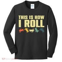 Funny Side-By-Side UTV Art 4 Wheeler ATV Lover Kids Long Sleeve Shirt thumb 0